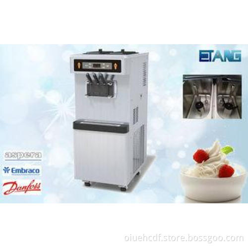 Floor Model Yogurt Making Equipment, 3 Flavors With Pre-Coo